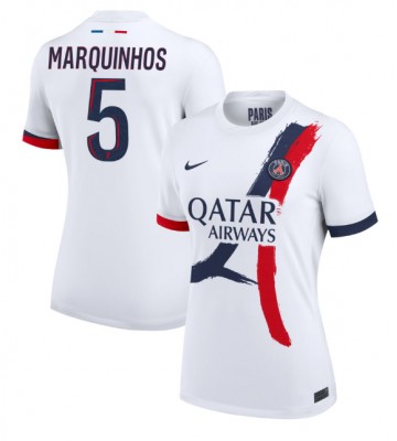 Paris Saint-Germain Marquinhos #5 Bortatröja Dam 2024-25 Kortärmad